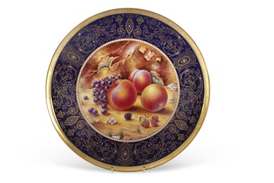 Lot 11 - Superb Royal Worcester Plaque Painted with...