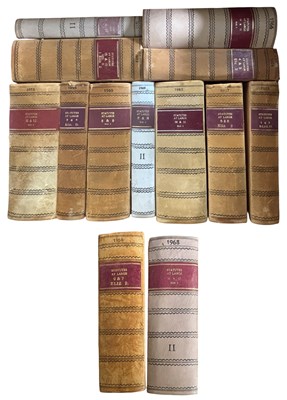 Lot 944 - ONE BOX: Various early 20th century bound law...