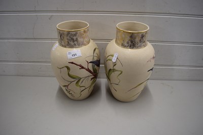 Lot 151 - PAIR OF LATE 19TH/EARLY 20TH CENTURY VASES...