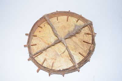 Lot 362 - ZIMBABWEAN Mbira (Musical Instrument) and Beaded Apron
