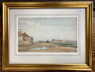 Lot 28 - E.Black (British, 19th / 20th century), Bosham,...