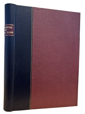 Lot 486 - WILLIAM TAYLOR: THE ANTIQUITIES OF KING'S LYNN....