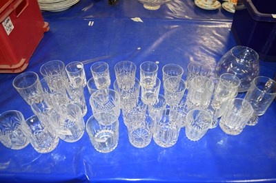 Lot 165 - MIXED LOT ; CLEAR DRINKING GLASSES