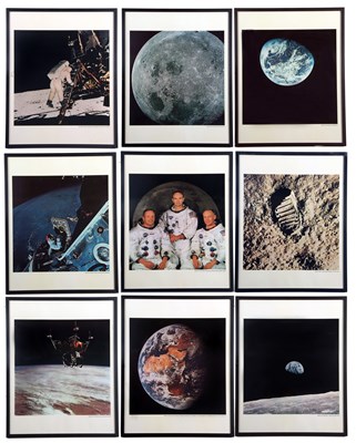 Lot 114 - SPACE EXPLORATION; PRINTS FROM GEMINI & APOLLO...