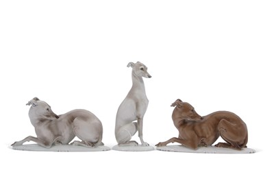 Lot 15 - THREE ROSENTHAL PORCELAIN MODELS OF...