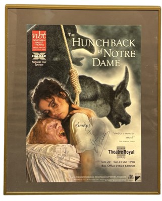 Lot 82 - A framed and glazed Norwich Theatre Royal...