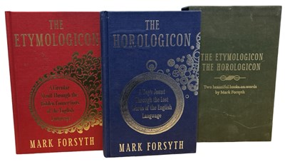 Lot 206 - MARK FORSYTH: THE ETYMOLOGICON / THE...