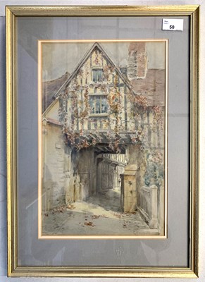 Lot 50 - George F. Nicholls RA (exh.1885-1937), Abbot...