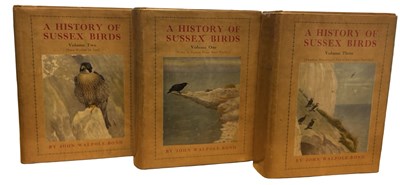 Lot 99 - JOHN WALPOLE-BOND: A HISTORY OF SUSSEX BIRDS,...