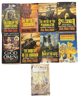 Lot 31 - VINTAGE FANTASY PAPERBACKS: 9 Titles: TERRY...