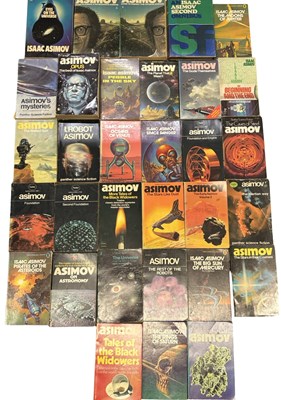 Lot 33 - ISAAC ASIMOV: One box of vintage paperbacks