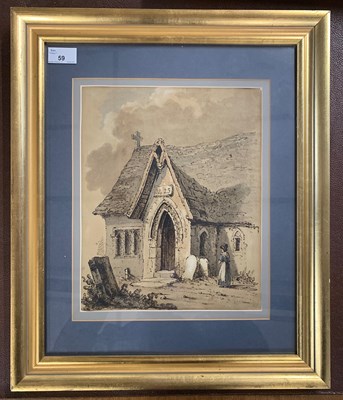 Lot 59 - In the manner of Samuel Prout RWS (1783-1852),...