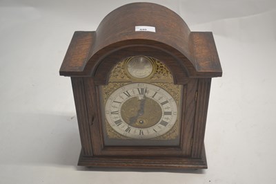 Lot 440 - 18th Century and later mantel clock, the...