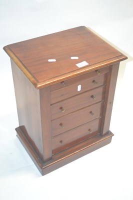 Lot 458 - A Victorian mahogany miniature Wellington type...
