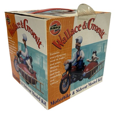 Lot 396 - A boxed Wallace and Gromit motorbike and...