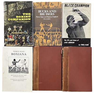 Lot 1208 - BOXING. Fights for the Championship the Men...