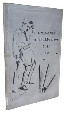 Lot 1207 - CRICKET. J.M. Barrie's Allahakbarries C.C....