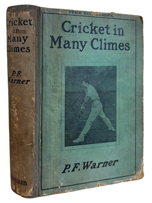 Lot 1206 - CRICKET. Cricket in many times by P. F. Warner....