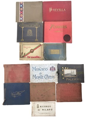 Lot 1316 - EUROPEAN VIEW BOOKS. A collection of early...