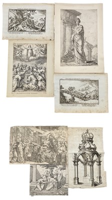 Lot 1335 - 17TH CENTURY ETCHINGS. Includes Testa (Pietro)...