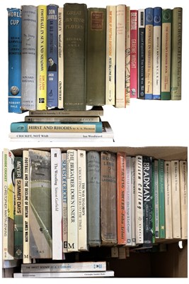 Lot 1203 - SPORT. One box of sporting interest books. [1...