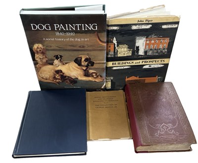 Lot 1338 - Reference books including; Dog Painting...