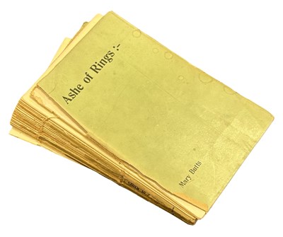 Lot 1345 - OCCULT. Ashe of Rings. Mary Butts. 1925 First...