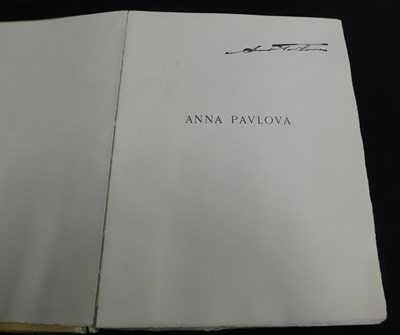 Lot 209 - VALERIAN SVETLOFF: ANNA PAVLOVA, trans A Grey,...