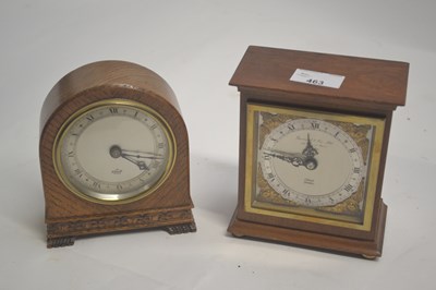 Lot 463 - Elliott, London, small mantel clock bearing...