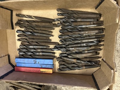 Lot 26 - Mixed lot of size 2 Morse taper drills