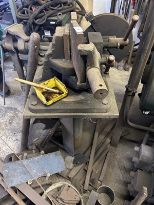 Lot 29 - Mixed Lot:  A well made bench stand together...