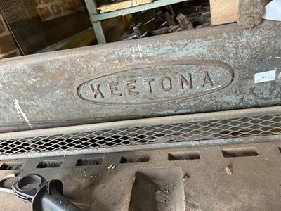 Lot 64 - A Keetona 4ft treadle guillotine