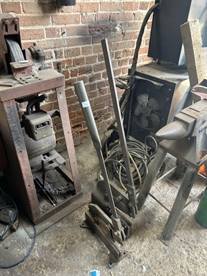 Lot 74 - Two guillotines