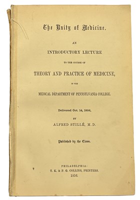 Lot 1408 - MEDICAL U.S. The Unity of Medicine an...