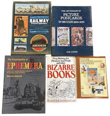 Lot 1342 - A small collection of Ephemera reference books,...