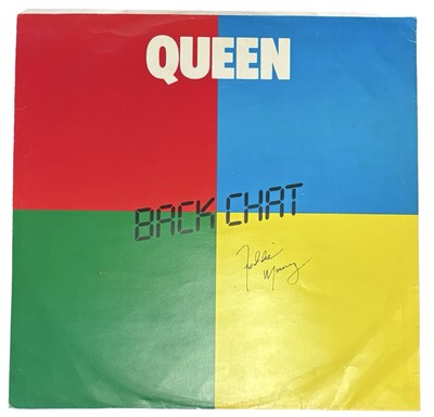 Lot 99 - A Queen: Back Chat 12'' vinyl record, bearing...