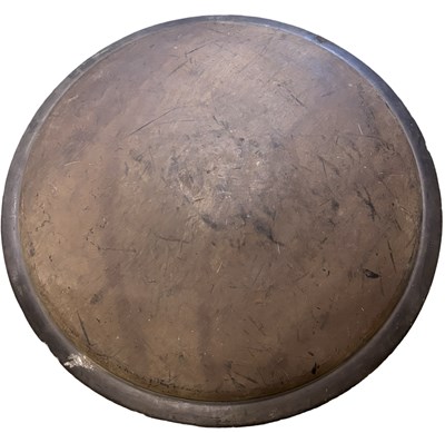Lot 46 - A fibreglass prop Grecian shield, purportedly...