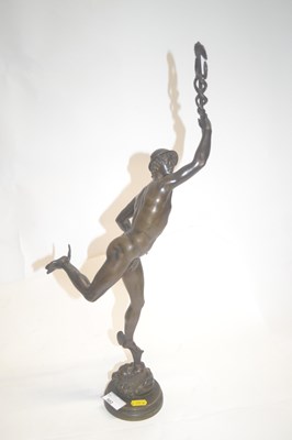 Lot 502 - A late 19th or early 20th Century bronze model...