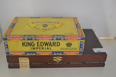 Lot 503 - A case of King Edward Imperial Mild Tobacco...