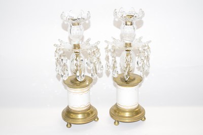 Lot 227 - A pair of Regency style 19th Century table...