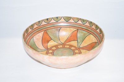 Lot 241 - An interesting Burleigh ware bowl signed by...