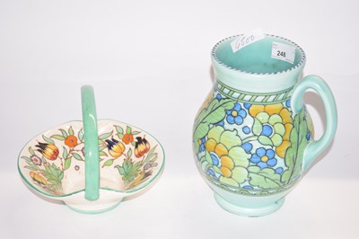 Lot 248 - A Charlotte Rhead vase for Crown Ducal with...