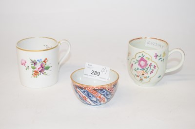 Lot 289 - A 19th Century Derby coffee can together with...