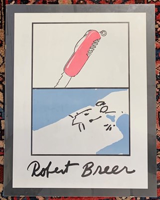 Lot 138 - Robert Breer (1926-2011) 'Swiss Army Knife...