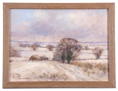 Lot 445 - Owen Waters (1916-2004), View across a country...