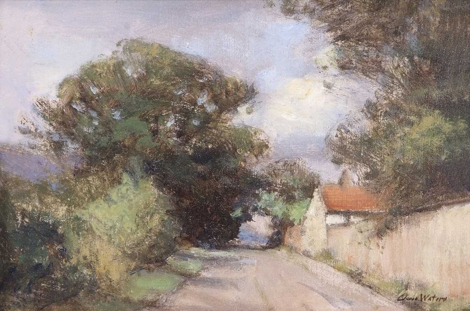 Lot 444 - Owen Waters (1916-2004), A Rural lane and...
