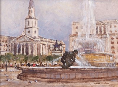 Lot 439 - Owen Waters (1916-2004),Trafalgar Square,...