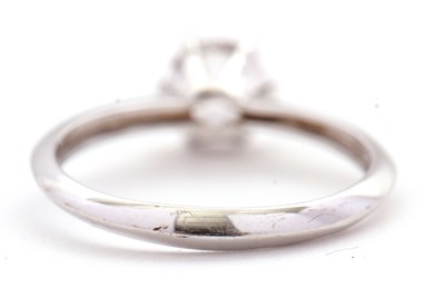 Lot 6 - A 9ct kunzite ring, the round single stone...