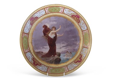 Lot 40 - VIENNA STYLE CHARGER; THREE SIRENS 19TH...