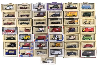 Lot 296 - A collection of various boxed Lledo die-cast cars